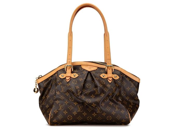 Louis Vuitton Tivoli Brown Cloth  ref.1823242