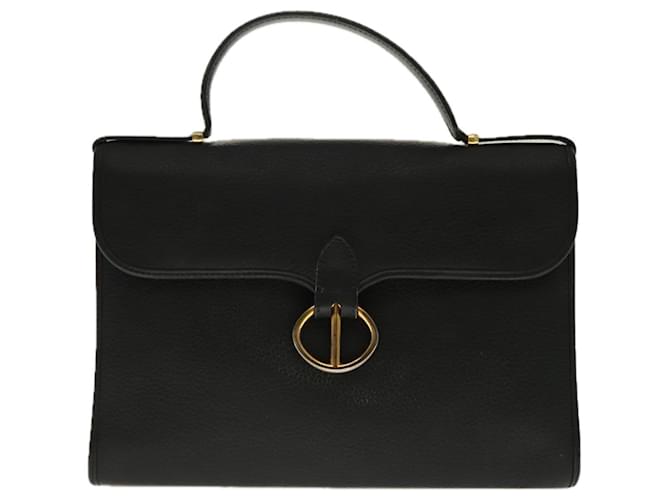 Dior Black Leather  ref.1823487