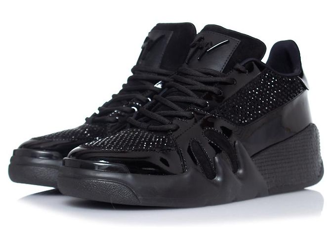 Schwarze TALON Sneaker von Giuseppe Zanotti mit Strass
