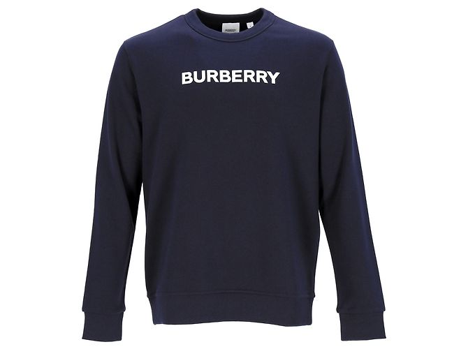 Burberry Sweatshirt mit blauem Logo
