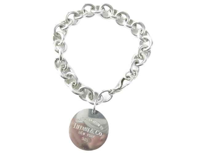 Pulseira de prata Tiffany & Co AG925 Metálico Metal  ref.1826567