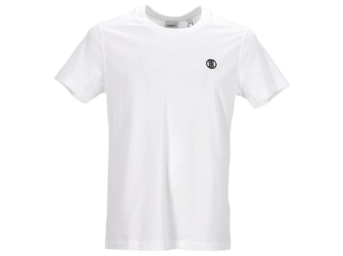 Burberry White Monogram T-Shirt