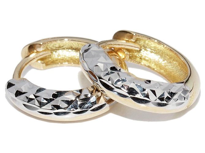 Autre Marque Orecchini Au750 D'oro 