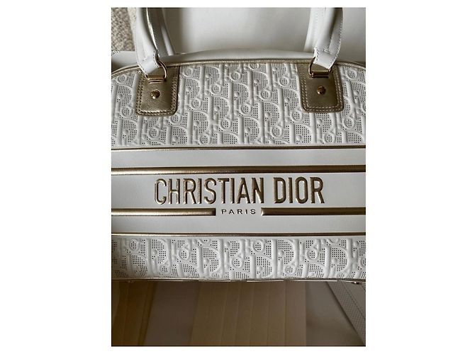 Christian Dior Sac de bowling Dior Vibe Blanc
