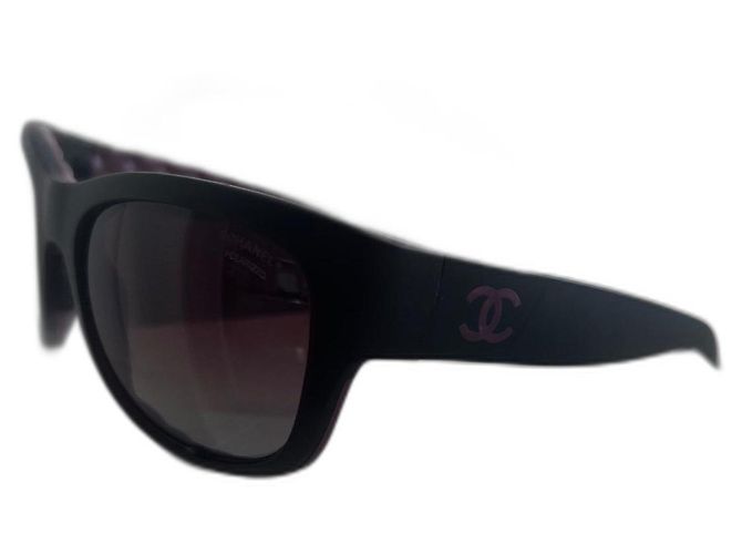 Cambon Chanel Gafas de sol 6049 Rojo oscuro Acetato Burdeos