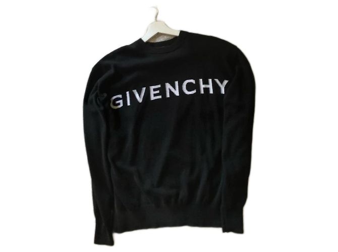 Schwarzer Givenchy Damenpullover Größe M - nie getragen mit Etiketten + Rechnung + Verpackung