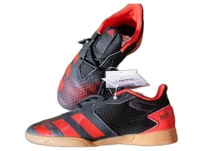 Adidas predator Black Leatherette  ref.1831152