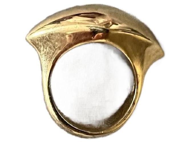 Louis Vuitton Rings Golden Steel  ref.1834586