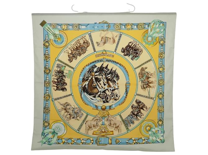 Hermès Carré 90 Multiple colors Silk  ref.1835745