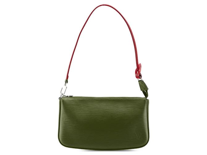 Pochette Accessoire Louis Vuitton Vermelho Couro  ref.1835815