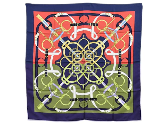 Hermès Carré 90 Multiple colors Silk  ref.1836106