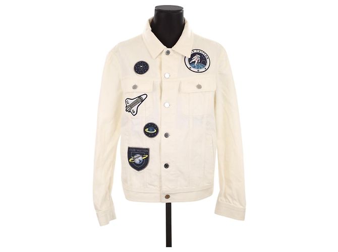 Louis Vuitton Giacca di cotone Bianco