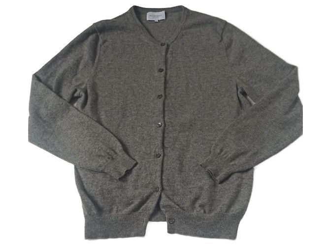 Eric Bompard Kaschmir Cardigan Grau 