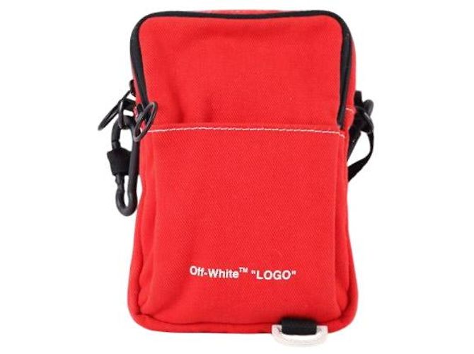 Off White Borsa a tracolla in cotone