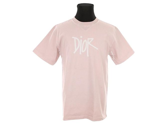 Dior Camiseta de algodón Rosa