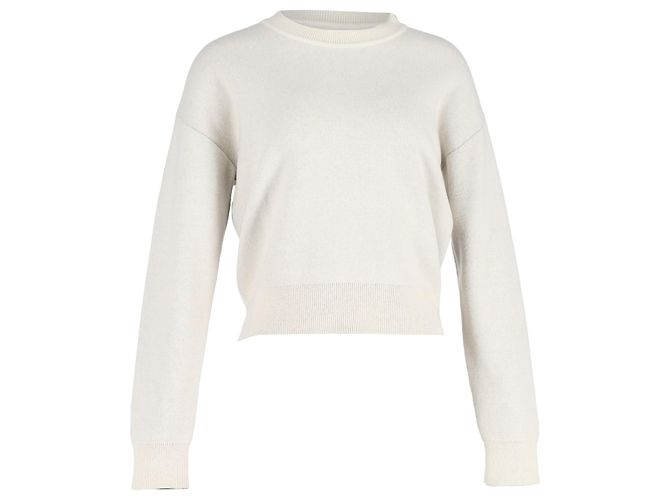 J'Adior 8 Pullover aus cremefarbenem Kaschmir von Christian Dior Weiß Roh