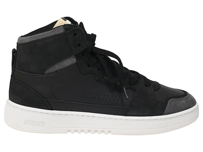 Axel Arigato Dice Hi Sneakers in Black Leather  ref.1836983