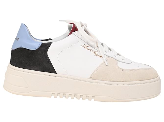 Axel Arigato Orbit Patch Sneakers in Multicolor Leather White Cream Rubber  ref.1836984