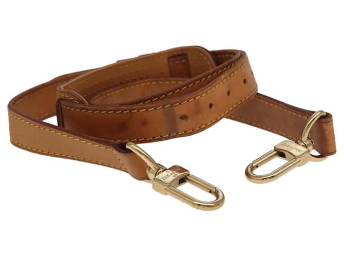 Louis Vuitton Shoulder strap Beige Leather  ref.1838763