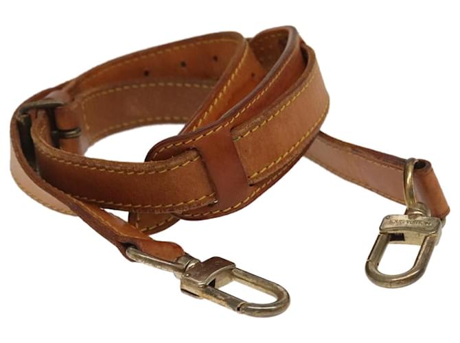 Louis Vuitton Shoulder Bag Strap Beige Leather  ref.1838961