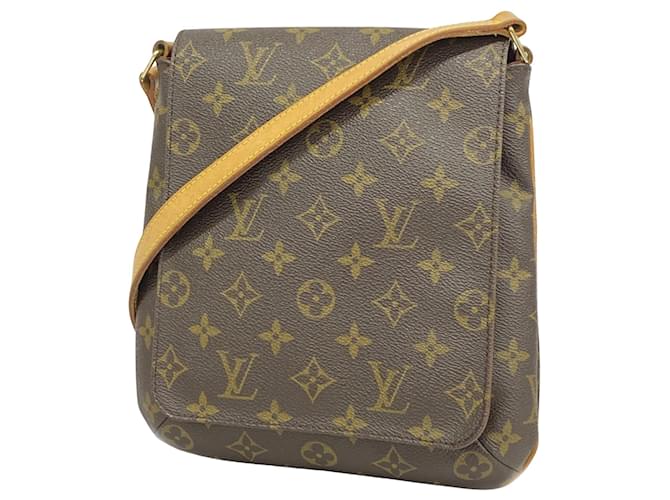 Louis Vuitton Musette Salsa Brown Cloth  ref.1839158