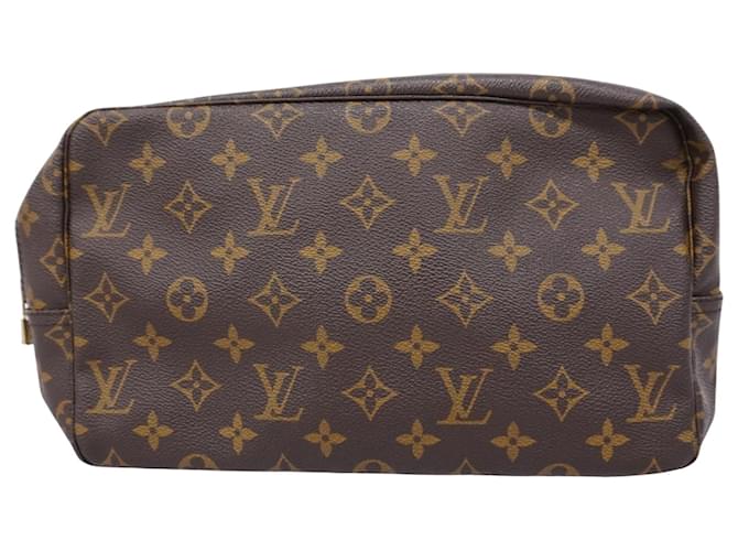 Louis Vuitton Trousse Toilette 28 Brown Cloth  ref.1839226