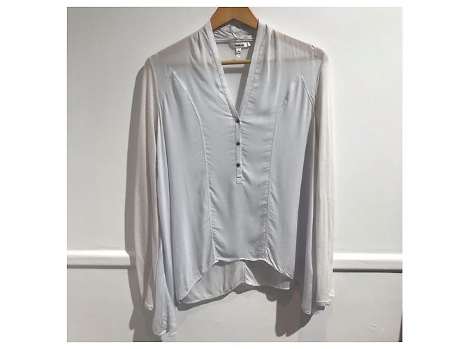 HELMUT LANG Tops T.Internacional M Viscose Branco