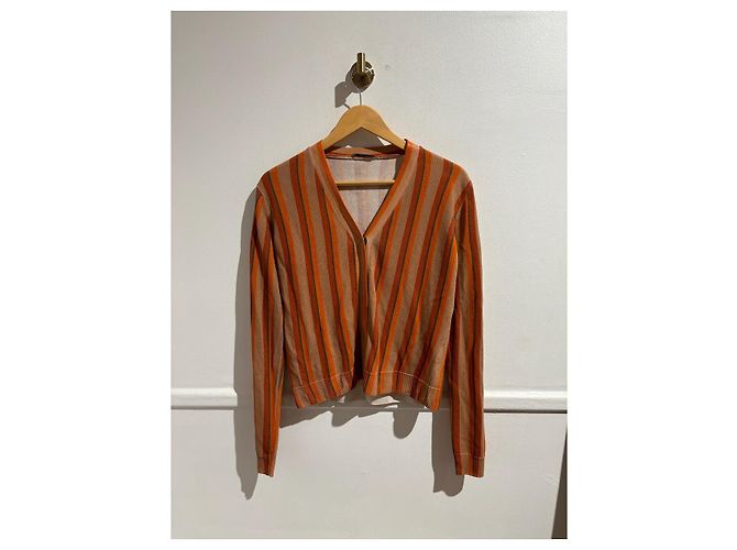 BOTTEGA VENETA Tejido T.Internacional S Algodón Naranja