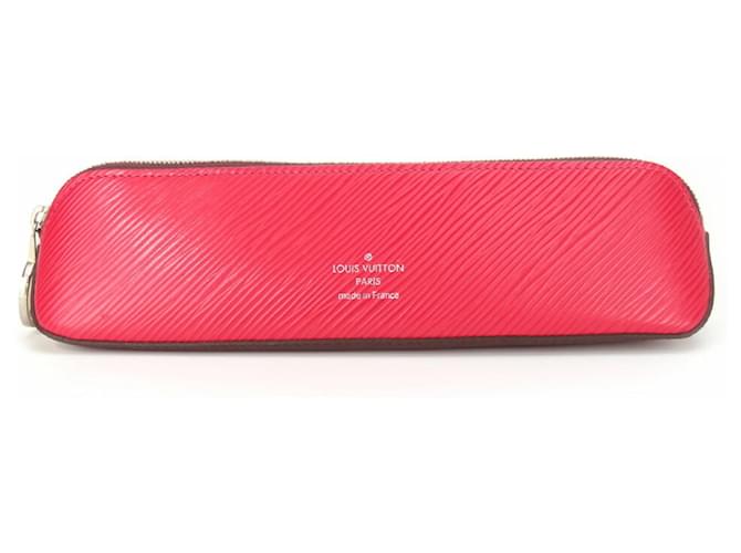 Louis Vuitton Pen Case Truth Elisabeth GI0270 Brown Pink Leather Patent leather  ref.1840497