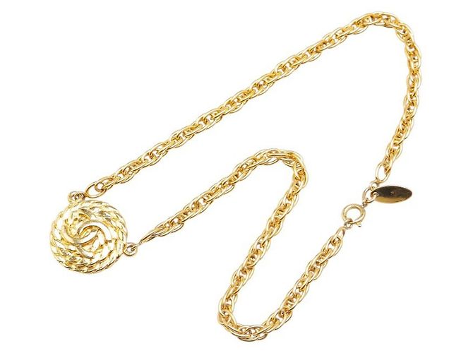Medaillon Medaglione Chanel D'oro