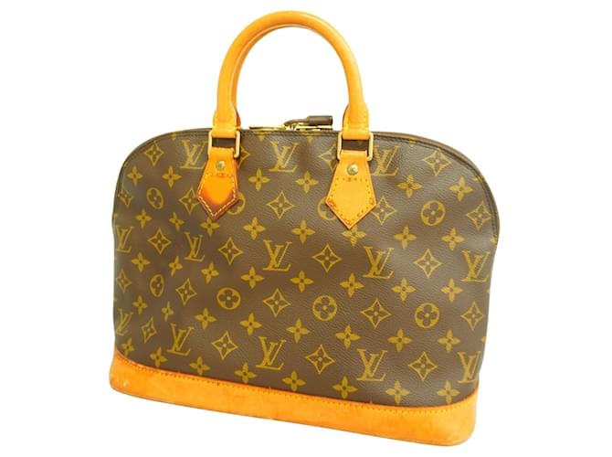 Louis Vuitton Alma Brown Cloth  ref.1842340