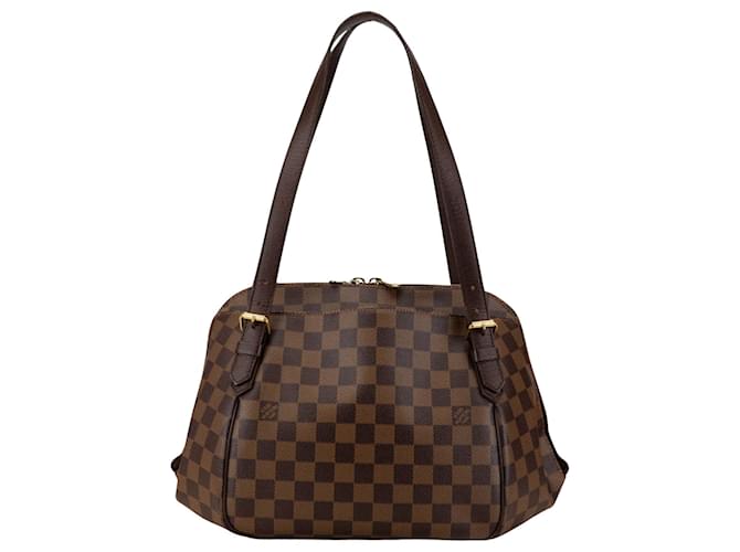Louis Vuitton Belem Brown Cloth  ref.1842523