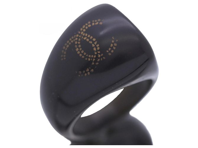Chanel  Ring Black
