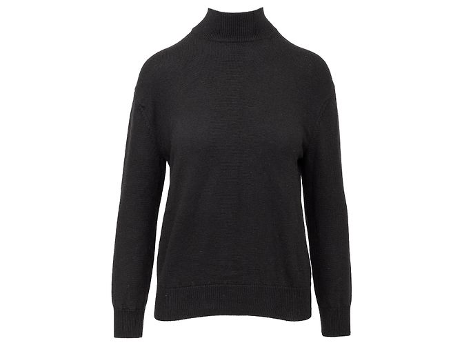 Pull à col montant Alexander Wang Noir