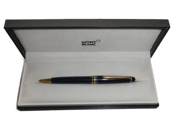 Montblanc ballpoint pen with box Black