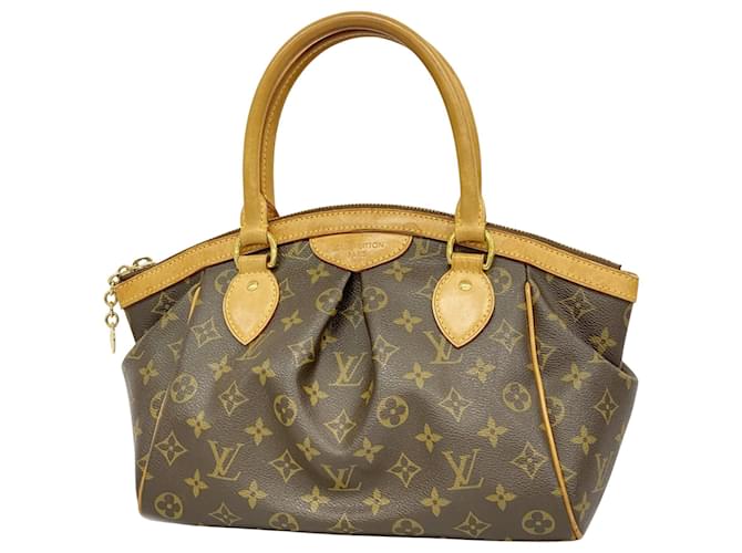 Louis Vuitton Tivoli Brown Cloth  ref.1842844