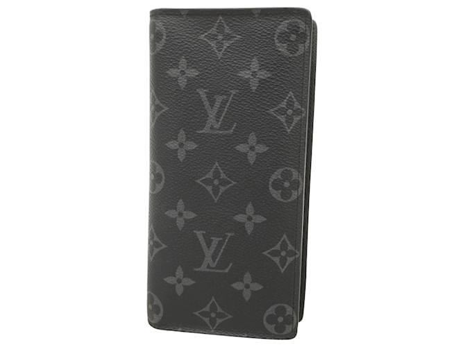 Louis Vuitton Brazza Black Cloth  ref.1842853