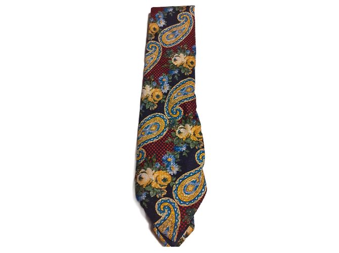 Cravatte Kenzo in seta multicolore 