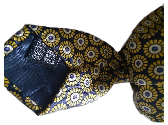 Autre Marque Ted Lapidus silk tie multi color Multiple colors