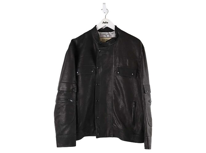 Autre Marque Alice Balas Lederjacke Schwarz