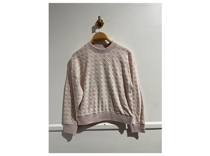 Cannage DIOR Malha T.Internacional XS Algodão Rosa