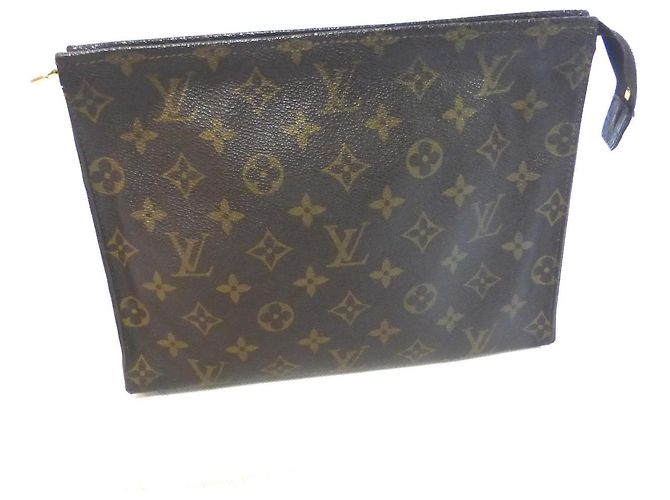 Louis Vuitton Pochette 26 Monogram - 833 Marron