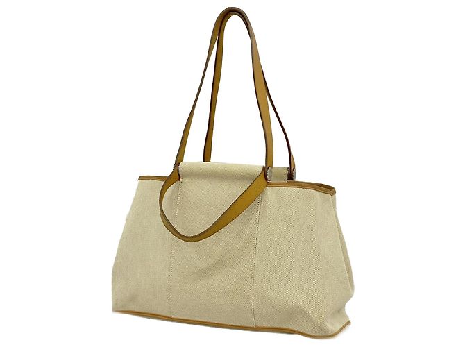 Hermès Borsa Hermes Cabag PM in Toile H marrone