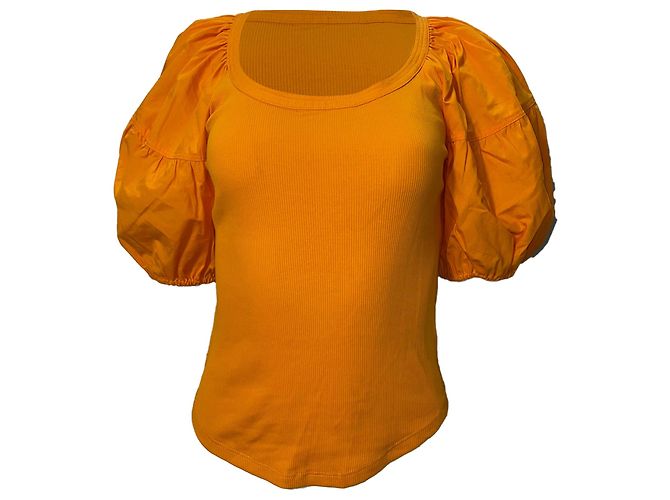 Pull Harlowe Ulla Johnson en coton orange