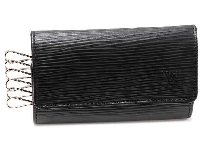 Porte-clés Epi 6 de Louis Vuitton Noir