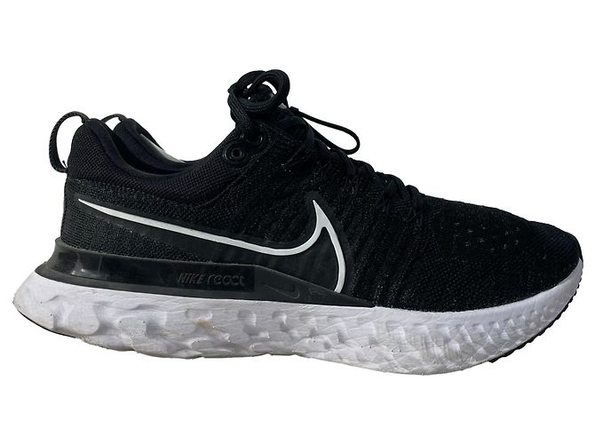 Nike React Infinity Run Flyknit III Laufschuhe aus schwarzem Synthetik