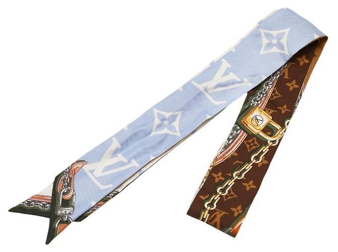 Sciarpa Ultimate Bando BB in seta Louis Vuitton Multicolore