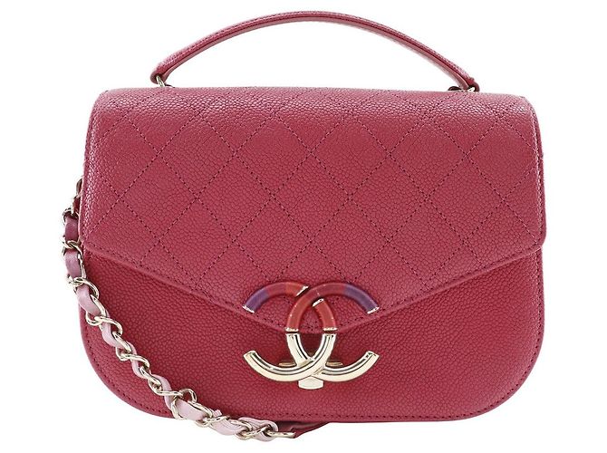 Chanel Caviar Handtasche A93659 Pink