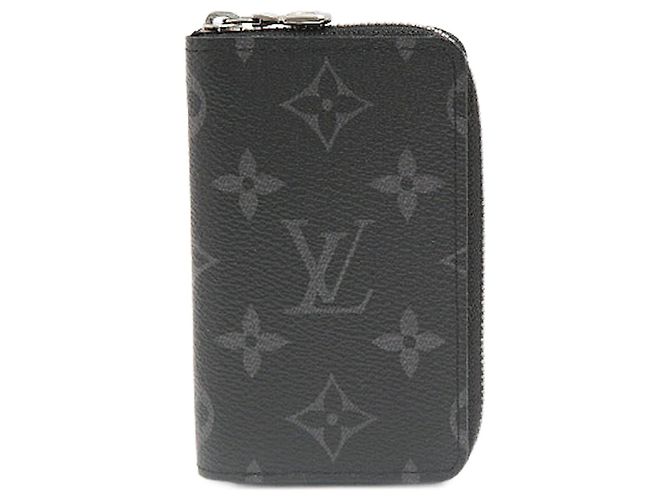 Zippy-Münzbörse Monogram Eclipse M81662 von Louis Vuitton Schwarz