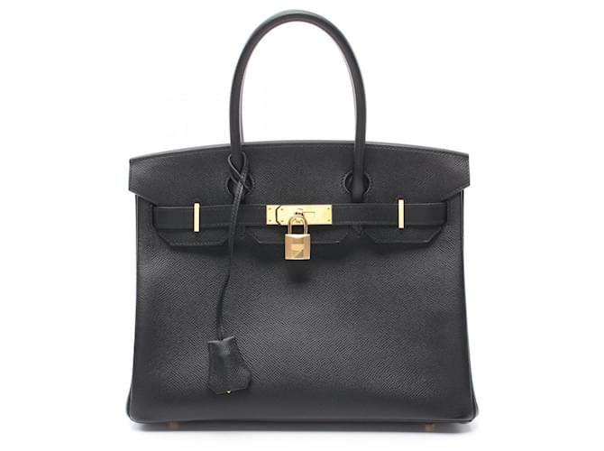 Hermès Birkin 30 Black Leather  ref.1845752